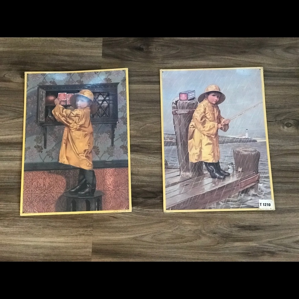 Vtg 1994 AAA Nabisco Metal Signs (2)